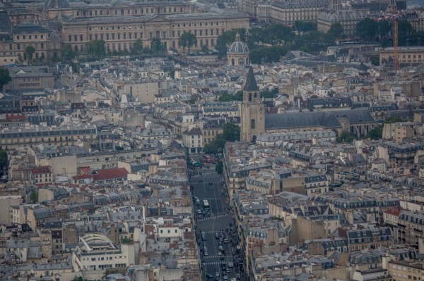 Paris, vue aérienne