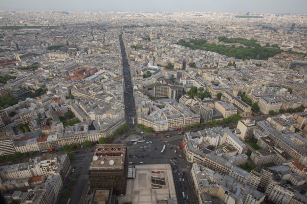 Paris, vue aérienne