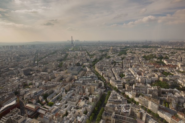 Paris, vue aerienne