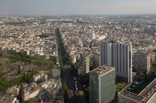 Paris, vue aerienne