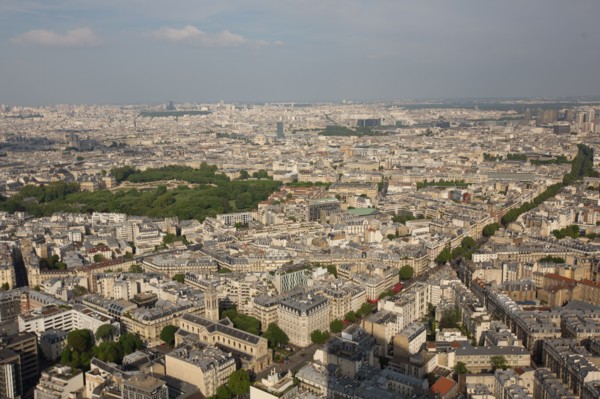 Paris, vue aérienne
