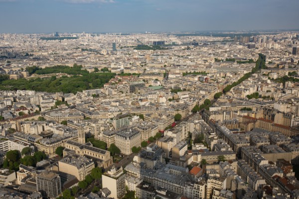 Paris, vue aérienne