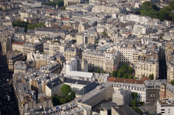 Paris, vue aérienne