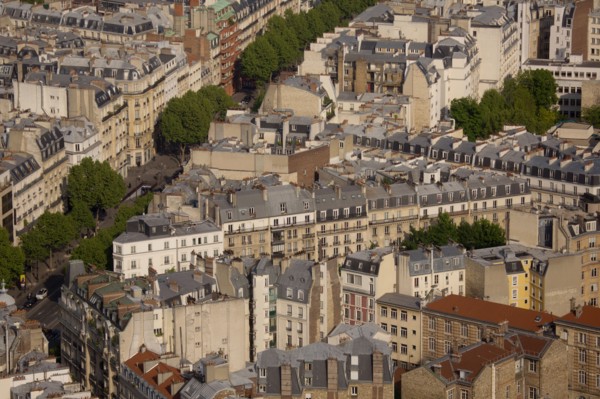 Paris, vue aerienne