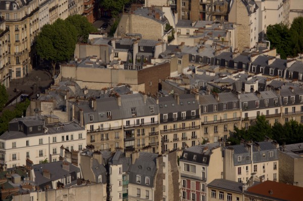 Paris, vue aerienne