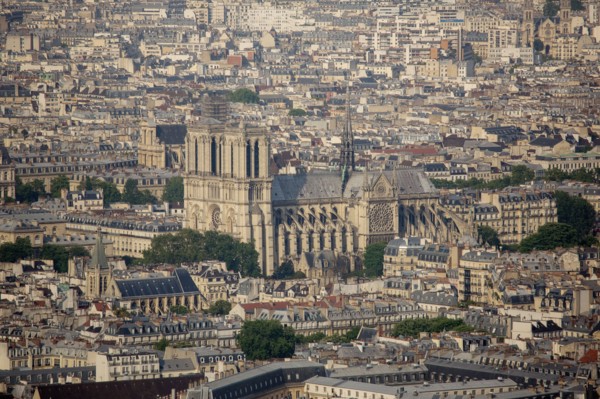 Paris, vue aérienne