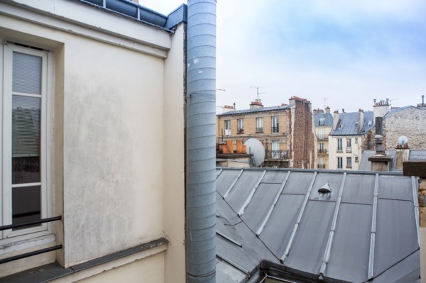 Toits de Paris dans le 18e arrondissement