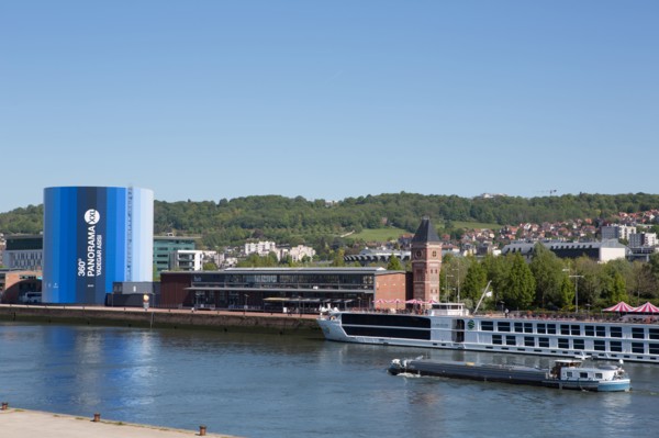 Rouen, Panorama XXL et anciens docks rehabilites