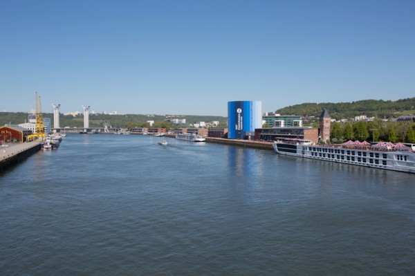 Rouen, Panorama XXL et anciens docks rehabilites