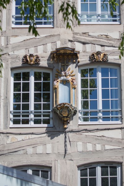 Rouen, façade Rue Martainville