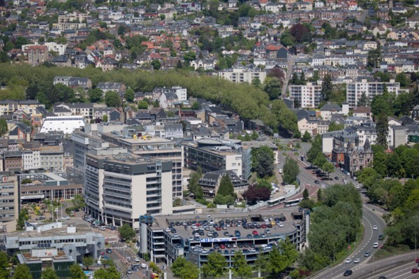 Rouen, Panorama depuis la Côte Sainte-Catherine