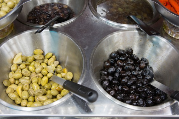 Saladiers d'olives