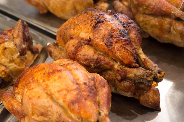 Poulets rôtis
