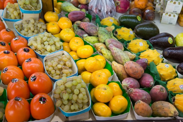 Barquettes de fruits et legumes