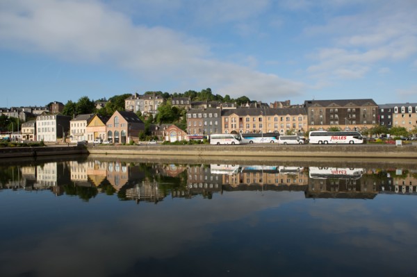 Honfleur, embarcadère des bateaux de croisière