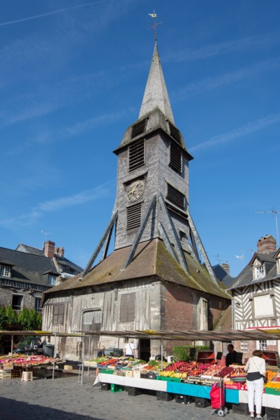 Honfleur, place Sainte-Catherine