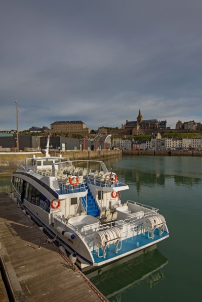Port de Granville, embarcadère pour les Iles Chausey