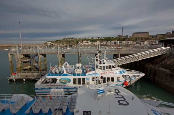 Port de Granville, embarcadère pour les Iles Chausey