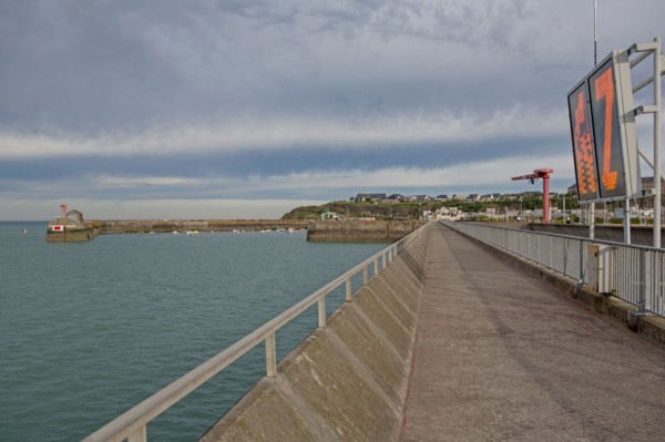 Port de Granville, digue
