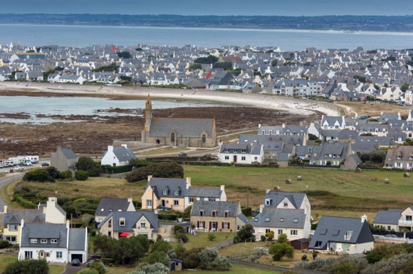 Vue depuis le phare d'Eckmühl, Finistère Sud