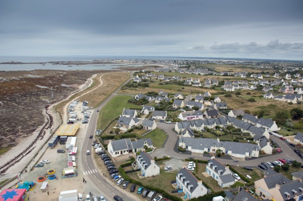 Vue depuis le phare d'Eckmühl, Finistère Sud