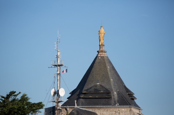Sémaphore de Fécamp et chapelle ND du Salut, Seine-Maritime