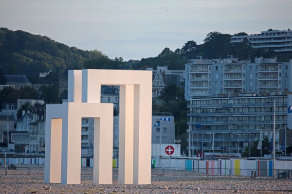 Le Havre, installation UP#3, œuvre de Sabrina Lang et Daniel Baumann