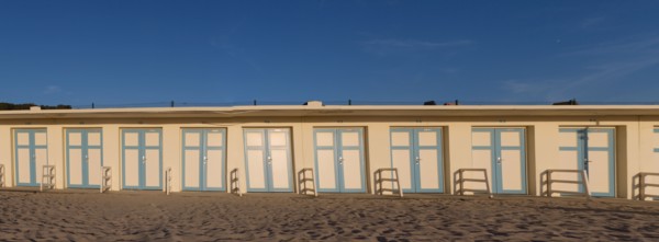 Trouville sur Mer, cabines de bains