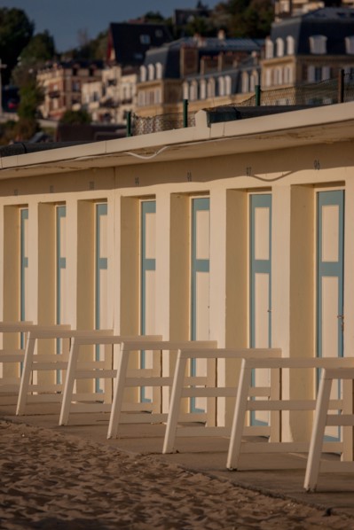 Trouville sur Mer, cabines de bains