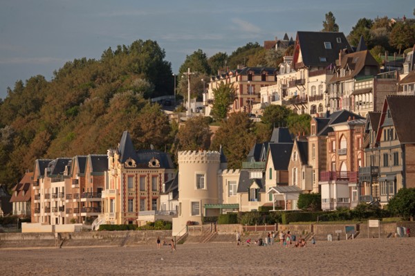 Trouville sur Mer, villas du front de mer