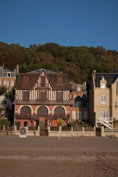 Trouville sur Mer, villas du front de mer