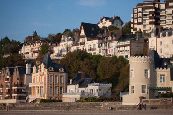Trouville sur Mer, villas du front de mer