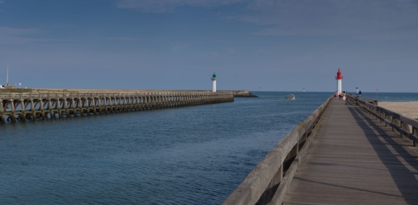 Trouville sur Mer, la jetée