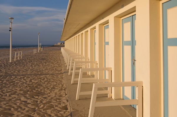 Trouville sur Mer, cabines de bains