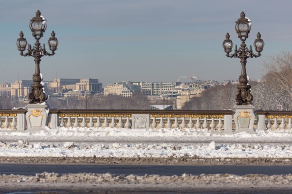 Paris under the snow, February 2018