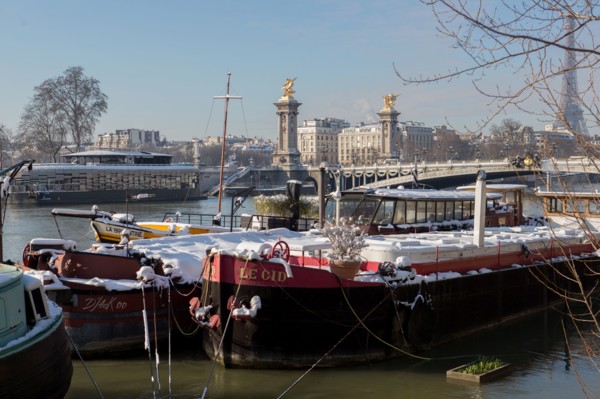 Paris sous la neige, février 2018