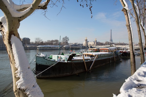 Paris sous la neige, février 2018