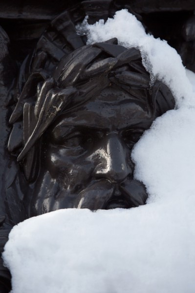 Paris under the snow, February 2018