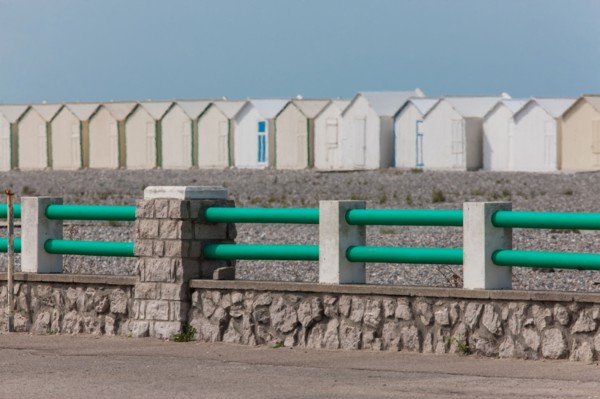 Beach huts in Cayeux-sur-Mer