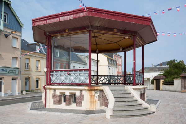 Kiosque à musique de Cayeux-Sur-Mer (Baie de Somme, France)