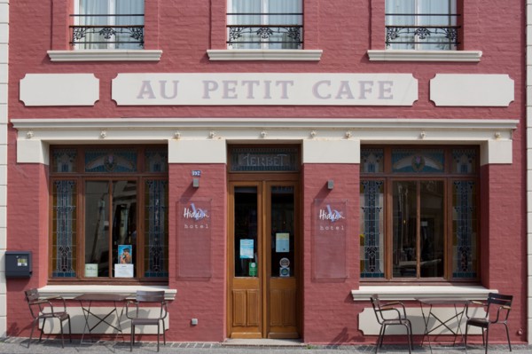 Façade de Cayeux-Sur-Mer (Baie de Somme, France)