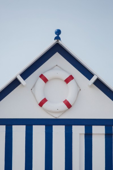 Cayeux-Sur-Mer (Baie de Somme, France), cabines de plage