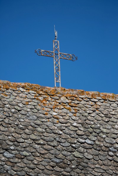 Detail of slate roof