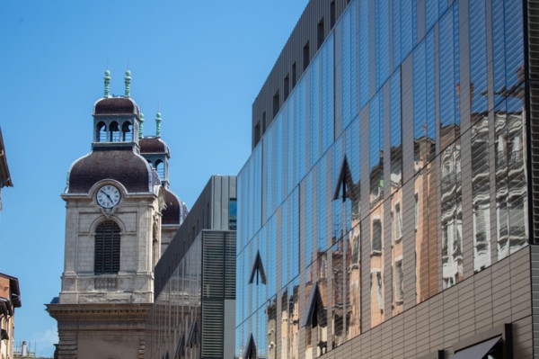 Lyon, Hotel Dieu renovated in July 2018