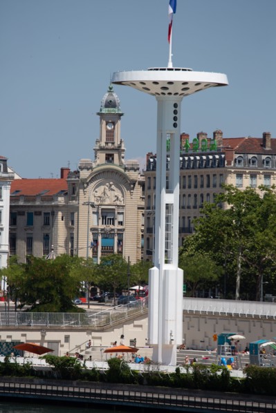 Lyon, Place Antonin Jutard, Centre Nautique Tony Bertrand