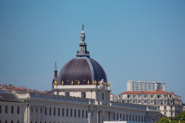 Lyon, dôme de l'Hôtel Dieu