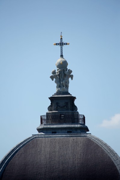 Lyon, dome of the Hotel Dieu
