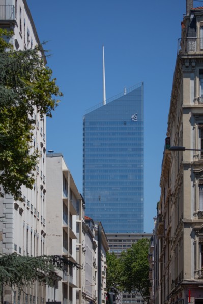 Lyon, building of the Caisse d'Epargne