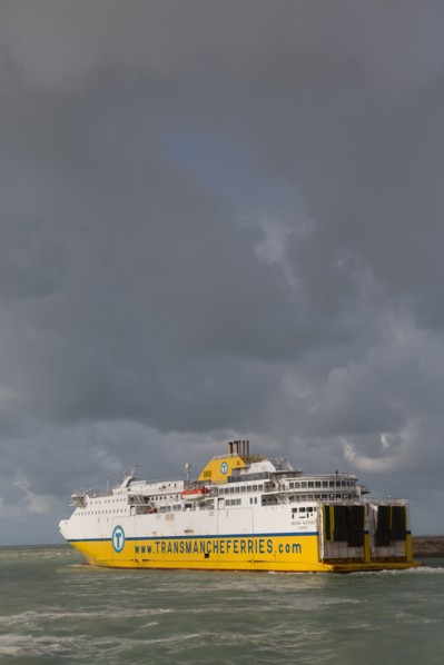 Dieppe, ferry Seven Sisters de Transmanche Ferries