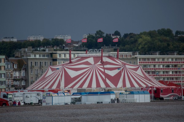 Dieppe, chapiteau du Cirque Amar